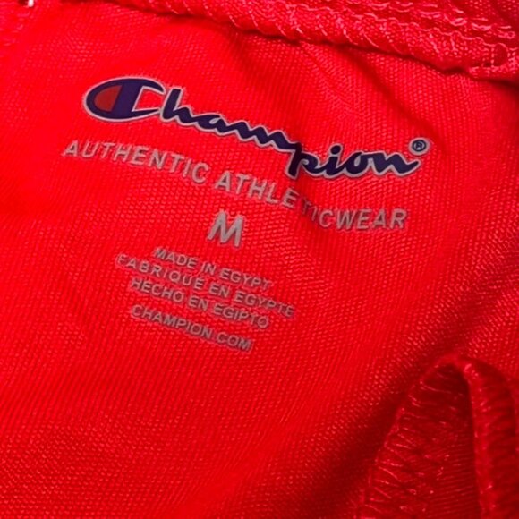 Champion Mens Red Athletic Shorts M Lightweight Authentic Athleticwear NWT - Picture 5 of 7